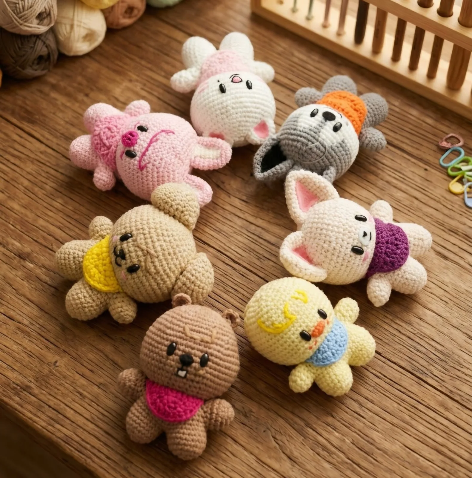 SKZOO - Stray Kids, amigurumis de crochê feito à mão — foto 3